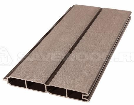 Заборный профиль из ДПК Savewood SW Agger матовый терракот купить в Нижнекамске