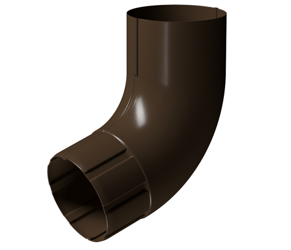Колено 72° D90 Döcke STAL PREMIUM Каштан, (RAL 8017) купить в Нижнекамске