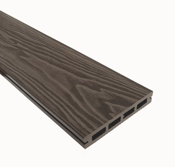 Террасная доска из ДПК Terrapol Смарт 3D Пустотелая с пазом Тик Киото купить в Нижнекамске