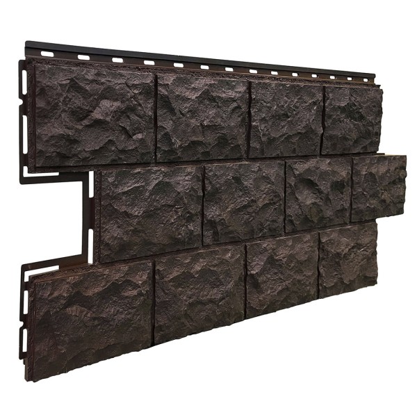 Фасайдинг Серия «Доломит» Тёмно Коричневый купить в Нижнекамске