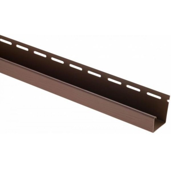 J-профиль Люкс Крашенный, T-15, ВН, Тёмный Орех купить в Нижнекамске