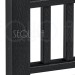 Комплект крышка/юбка для столба SEQUOIA BLACK купить в Нижнекамске