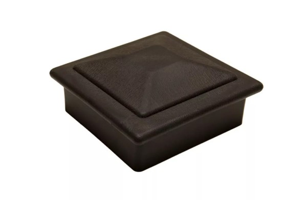 Крышка верхняя ПВХ для столба Deckart 125х125 Графи купить в Нижнекамске