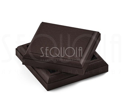 Комплект крышка/юбка для столба SEQUOIA BROWN купить в Нижнекамске