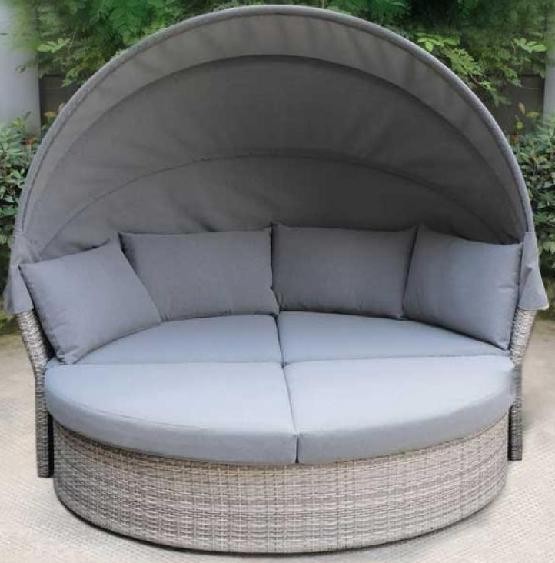 Диван-Трансформер AFINA плетеный из иск. ротанга AFM-325G Grey купить в Нижнекамске