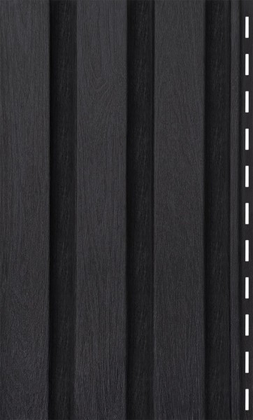 Сайдинг Ю-Пласт Тимберблок Рейка фасадная Угольный купить в Нижнекамске