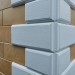 Угол Наружный к Фасадным Термопанелям Доломит Дагестанский Камень 400 мм Белый купить в Нижнекамске