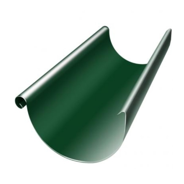 Водосток Grand Line 125x90 – Желоб 3м RAL 6005 купить в Нижнекамске