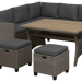 Комплект мебели AFINA плетеной из иск. ротанга AFM-307G-Grey купить в Нижнекамске