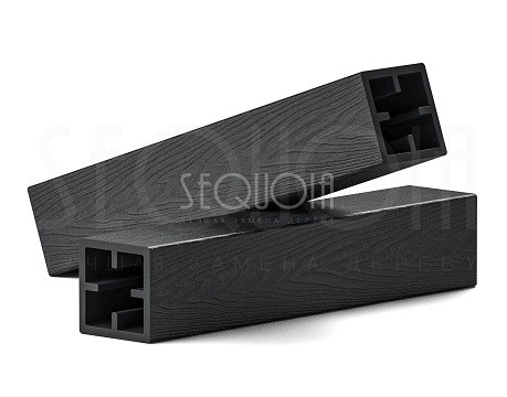 Столб SEQUOIA Evolution 3D WOOD BLACK купить в Нижнекамске