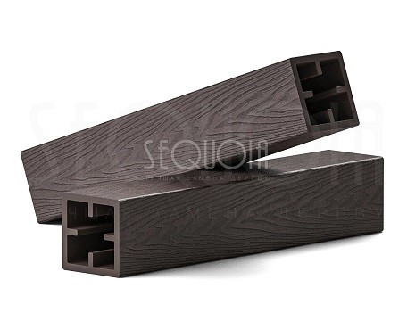 Столб SEQUOIA Evolution 3D WOOD BROWN купить в Нижнекамске