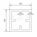 Столб SEQUOIA Evolution 3D WOOD GRAY купить в Нижнекамске