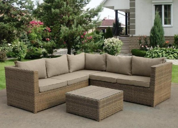 Комплект мебели AFINA плетеной из иск. ротанга YR825B Beige купить в Нижнекамске