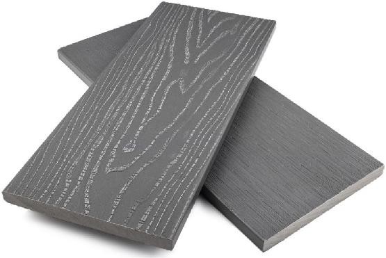 Заборная доска ДПК полнотелая NanoWood Серый купить в Нижнекамске