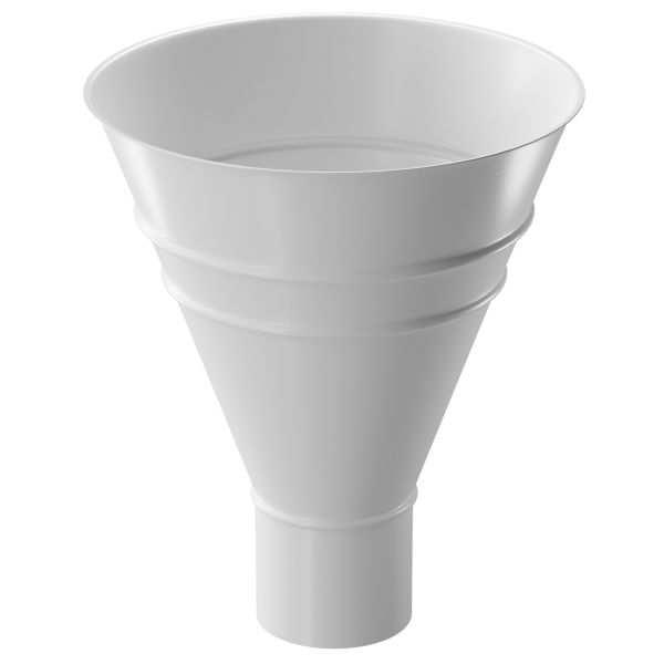 Воронка водосборная Döcke STAL PREMIUM, Пломбир купить в Нижнекамске