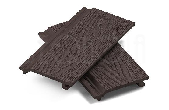Доска фасадная ДПК 3D SEQUOIA Evolution WOOD BROWN купить в Нижнекамске