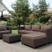 Комплект мебели AFINA плетеной из иск. ротанга YR821A Brown/Beige купить в Нижнекамске