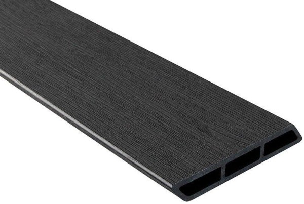 Доска Ромбус 3D ДПК Outdoor STORM BLACK черная купить в Нижнекамске