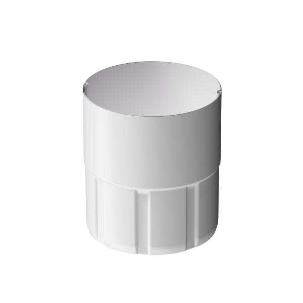 Муфта соединительная для водостока Döcke STAL PREMIUM, Пломбир купить в Нижнекамске