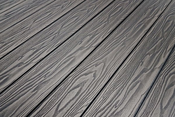 Террасная доска из ДПК Terrapol Смарт 3D Полнотелая с пазом Черное дерево купить в Нижнекамске