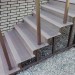 Ступень ДПК Outdoor Havana/Вельвет полнотелая серая  микс купить в Нижнекамске