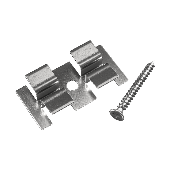 Клипса с саморезом, Grinder шовный монтаж 5 mm купить в Нижнекамске