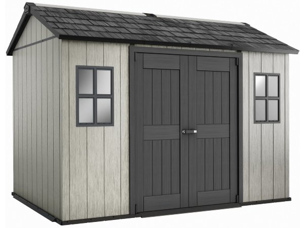 Хозблок пластиковый Oakland 11*7.5"SD (по полу внутри 8,0 кв.м.) Можно красить купить в Нижнекамске