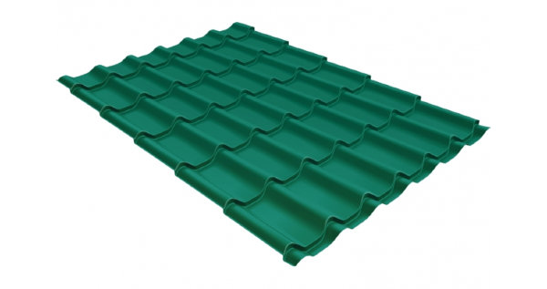 Металлочерепица классик 0,5 Satin RAL 5021 купить в Нижнекамске
