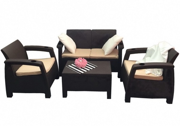 Комплект Yalta Terrace Set венге купить в Нижнекамске