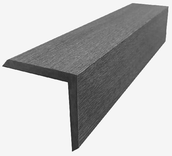 Декоративный угол 50×50 графит купить в Нижнекамске