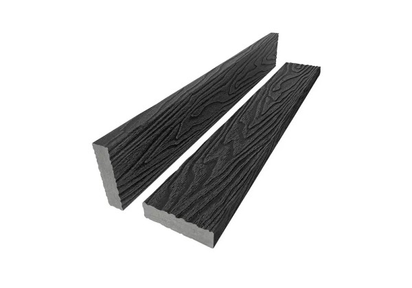 Брус лавочный 3D-тиснение 20х80 Графит купить в Нижнекамске