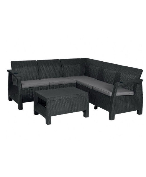 Угловой диван  Yalta Corner Set (столик в комплект не входит) купить в Нижнекамске
