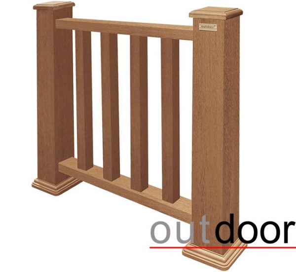 Ограждение из ДПК Outdoor Классик 3D STORM дуб купить в Нижнекамске