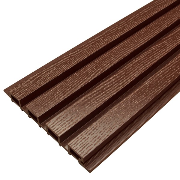 Фасадная доска из ДПК Faynag Wood Рейка Шоколад купить в Нижнекамске