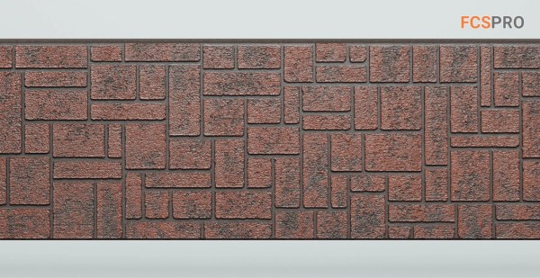 Фиброцементные панели FCS Simple АА5 (под камень) купить в Нижнекамске