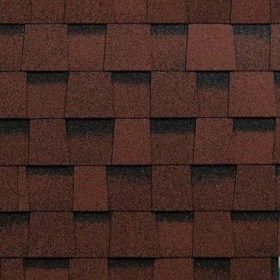 Двухслойная ламинированная черепица Shinglas, серия Фазенда – Красный купить в Нижнекамске
