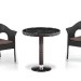 Комплект плетеной мебели AFINA из иск. ротанга T601/Y79A-W53 Brown 2Pcs купить в Нижнекамске
