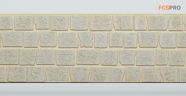Фиброцементные панели FCS Simple АА2 (под камень) купить в Нижнекамске