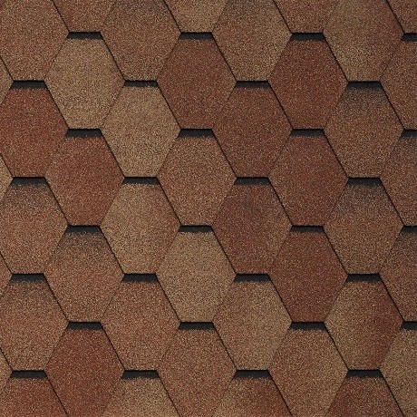 Гибкая черепица Tegola VENETO terracotta 206 купить в Нижнекамске