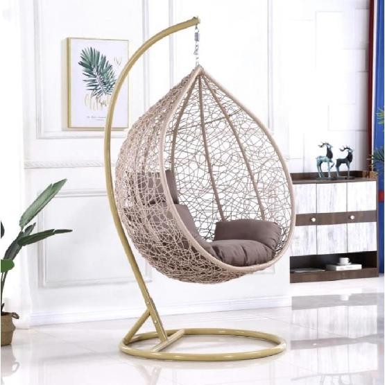 Кресло Подвесное из искусственного ротанга AFM-169A-XLB Beige купить в Нижнекамске