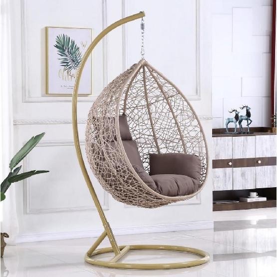 Кресло Подвесное из искусственного ротанга AFM-169A-LB Beige купить в Нижнекамске