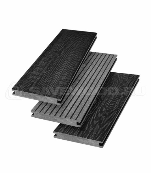 Террасная доска SW Fraxinus (R) полнотелая «SaveWood» Черный купить в Нижнекамске