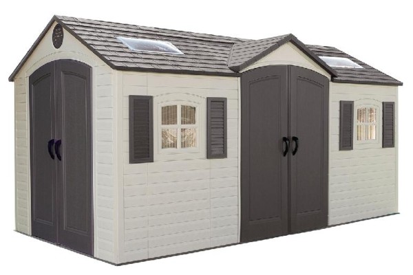 Сарай пластиковый LifeTime 15x8 DD купить в Нижнекамске