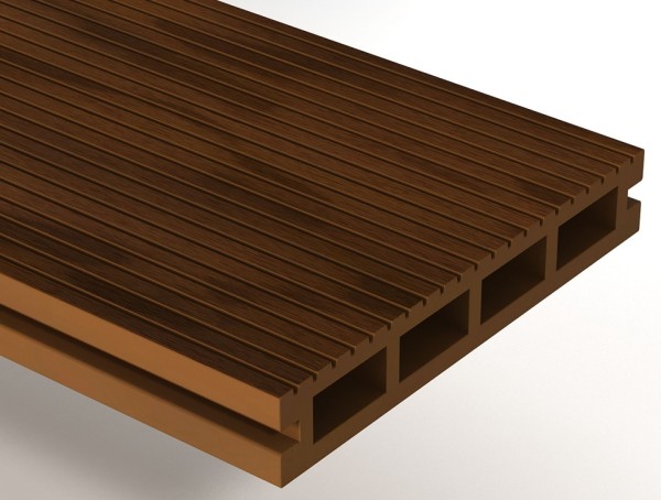 Террасная доска из ДПК WOODVEX Expert Тик купить в Нижнекамске