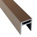 П-профиль Алюминиевый EasyDecking 35x25 Венге купить в Нижнекамске