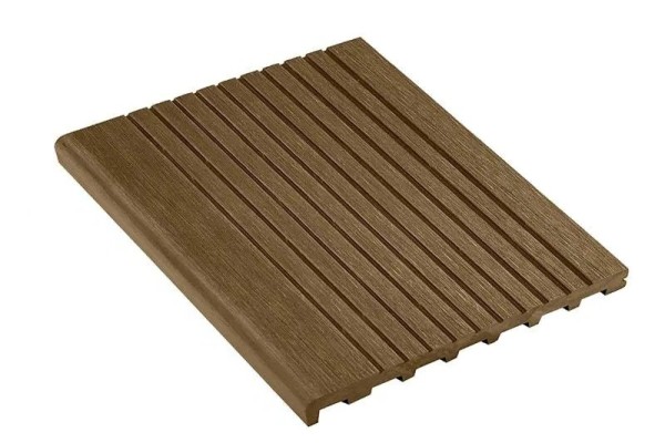 Ступень полнотелая из ДПК Deckart Step Орех купить в Нижнекамске