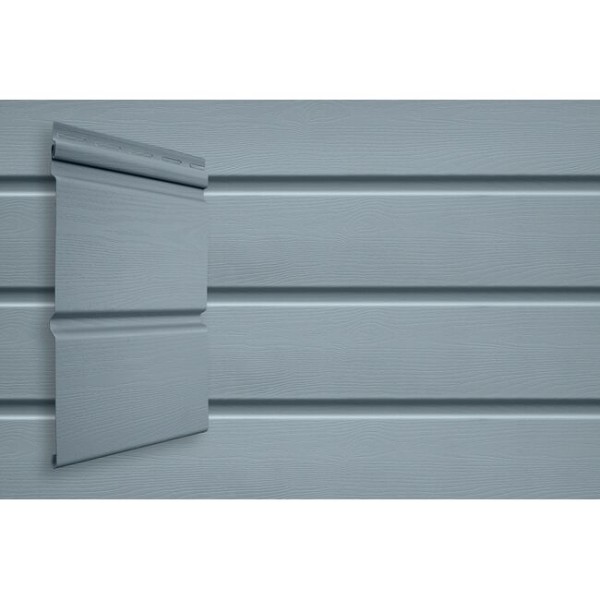 Виниловый сайдинг Grand Line Double-Брус Голубой купить в Нижнекамске