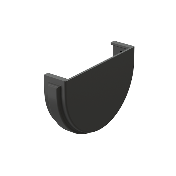 Заглушка желоба Docke Premium Графит купить в Нижнекамске