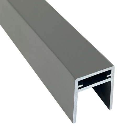 П-профиль Алюминиевый EasyDecking 35x25 Серый купить в Нижнекамске