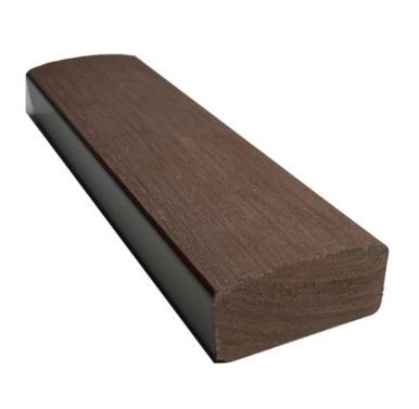 Лавочный брус Ecodecking Некст полнотелый брашированный 70х35 шоколад купить в Нижнекамске
